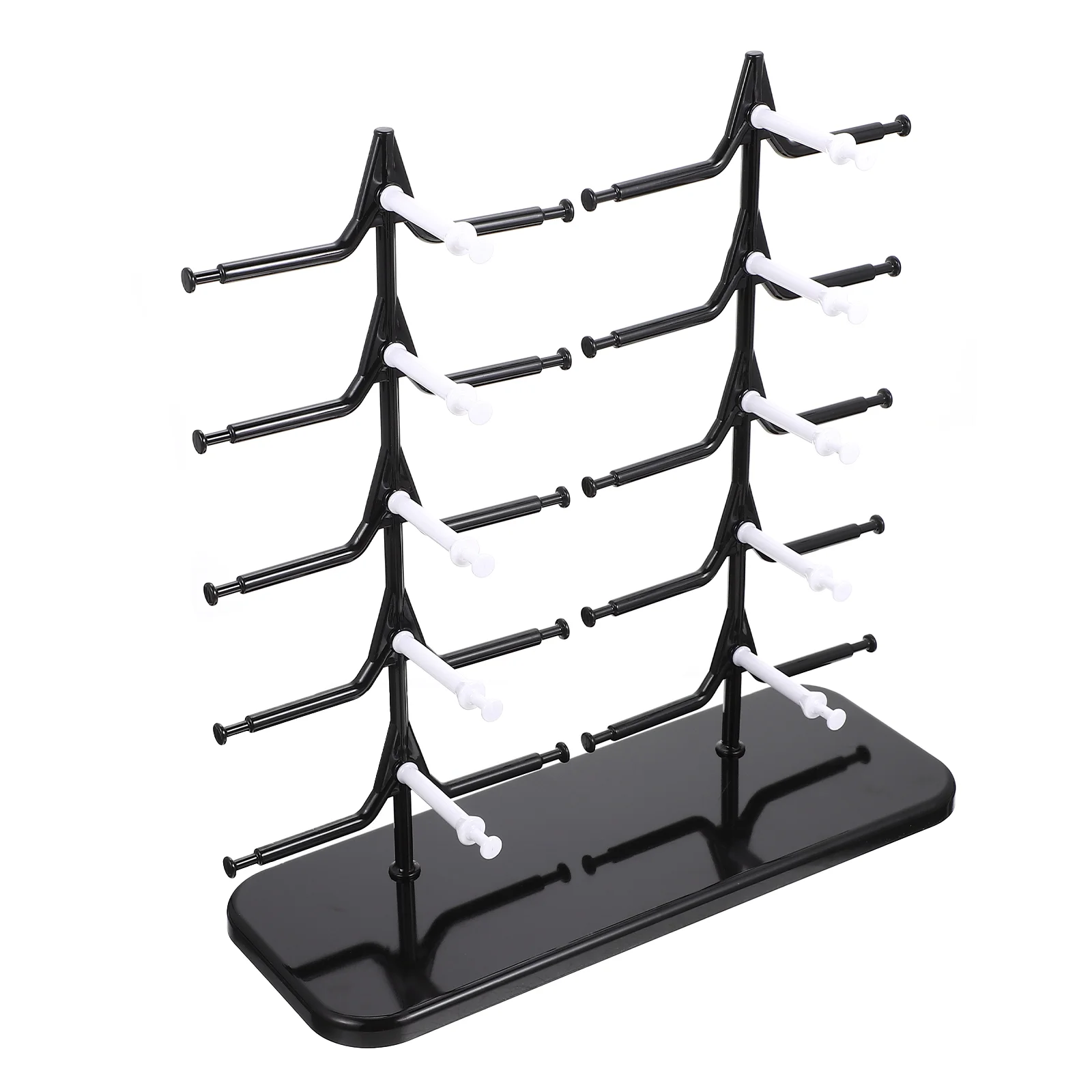 Glasses Display Stand Eyewear Holder Plastic Eyeglasses Rack Small Sun Storage Shelf Sunglasses