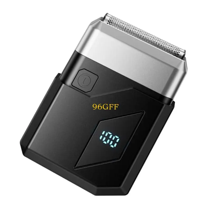 

96GF Перезаряжаемый инструмент для удаления волос Портативный триммер бороды для мужчин.