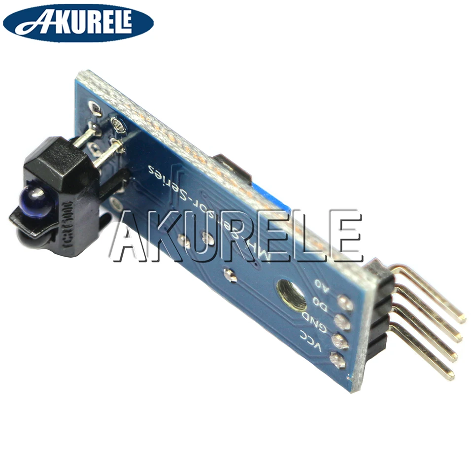 TCRT5000 Sensor Refletivo Infravermelho, Módulo Interruptor IR, Linha de Barreira Fotoelétrica Rastreamento, Módulo para Arduino Smart Car, DC3.3V-5V