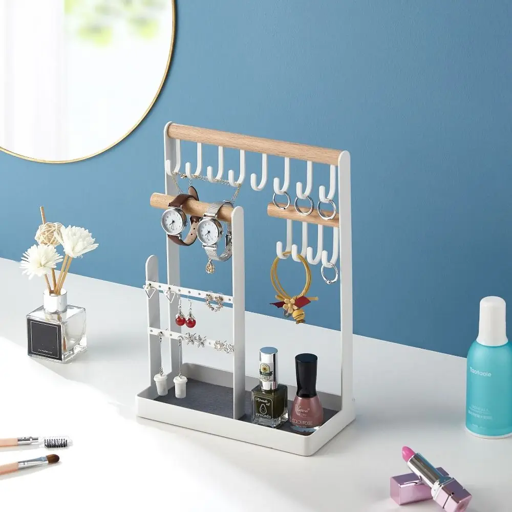 

Stable Structure Jewelry Storage Rack Stylish Classic Design Jewelry Display Stand Easy Organization Large Capacity