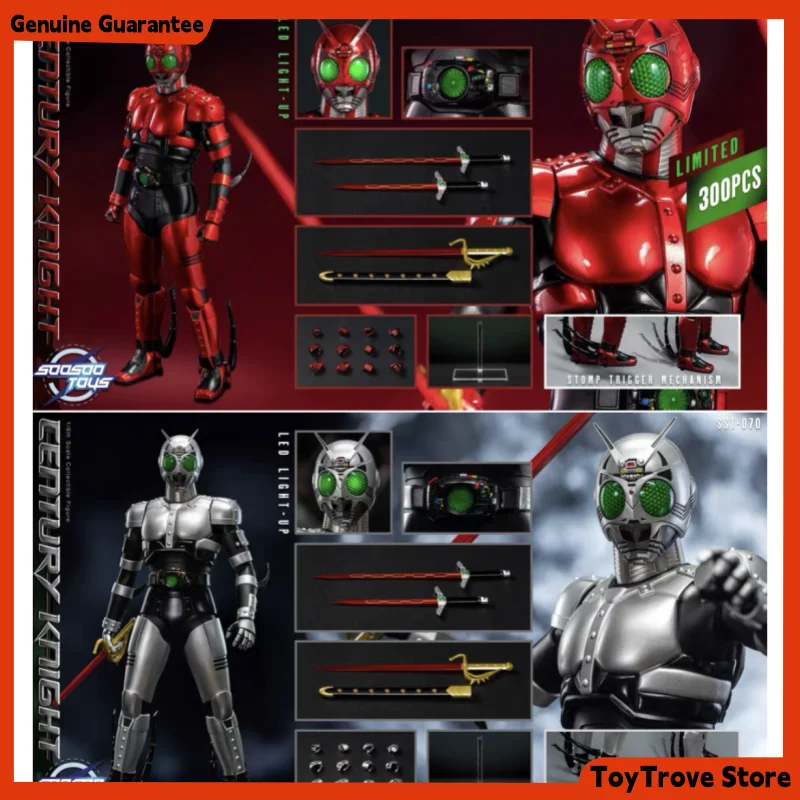 

Soosootoys Sst-070 Sliver Version Sst-071 Resurrection Ver Return Knight Action Figure Anime Fans Collectible 12" Full Set Toys