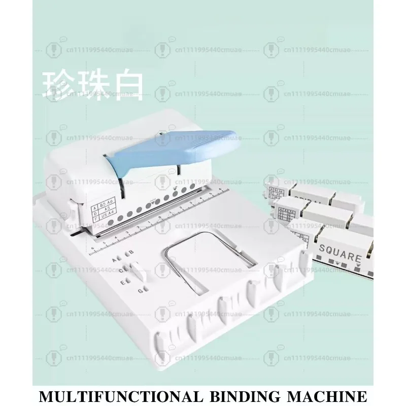 Creative Replaceable Module Punch - DIY Multifunctional Binding Machine for Loose-Leaf Paper, Manual Hole Puncher