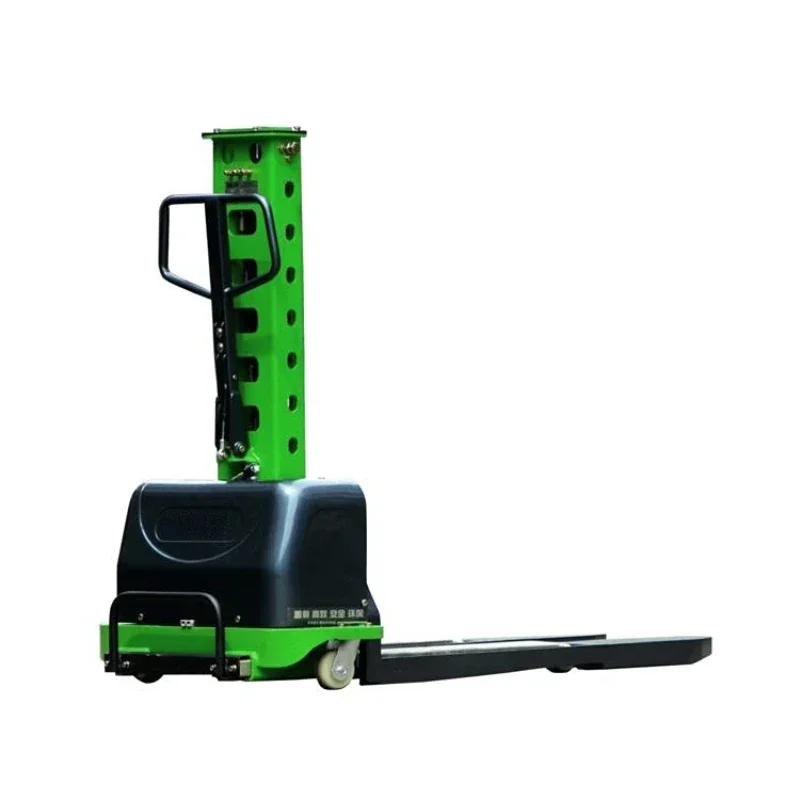 For Stock Ready To Ship Hot Sale Factory Price 500kg 700kg 1 Ton Self Loading Portable Forklift Electric Stacker