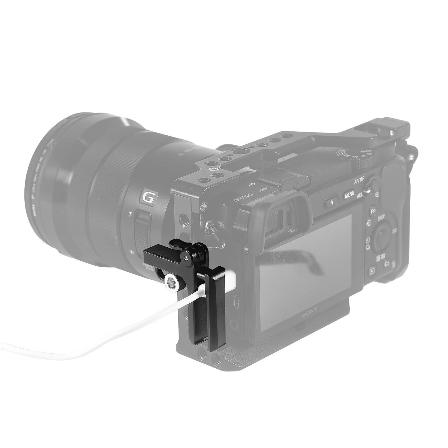 Universal DSLR Camera Cable Organizer Clip HDMI-compatible Data Cable Clamp USB Wire Lock Mount Adapter for Sony /Canon /Nikon