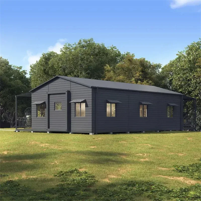 Hot Product 2 3 Bedrooms Prefab Tiny Homes Luxury Prefab Expandable Container House 20FT 40FT Folding Room Expandable House