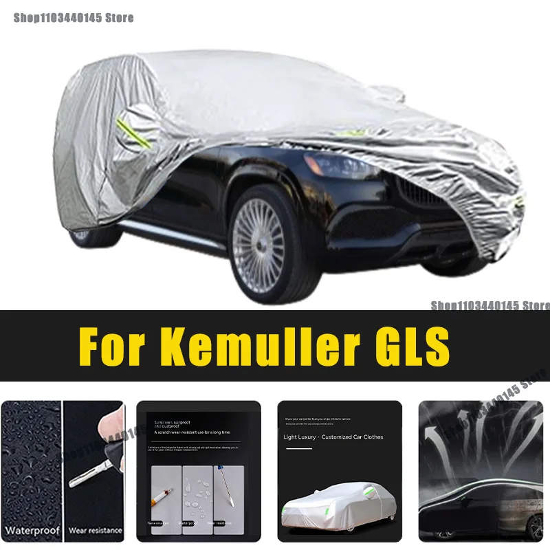 

Full Car Covers Outdoor Sun UV Protection Dust Rain Snow Oxford cover Protective For Kemuller GLS Accessories car umbrella