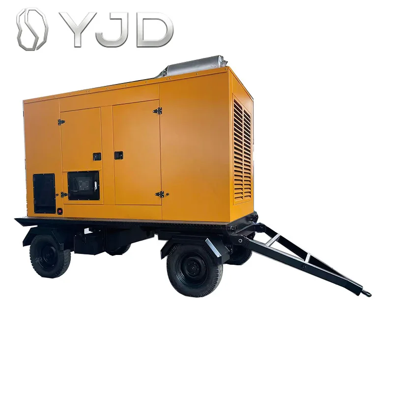 Hot Sale 100kw Mobile Trailer Type/ Slient Type Diesel Generator 50hz/60hz Diesel Generator Sets