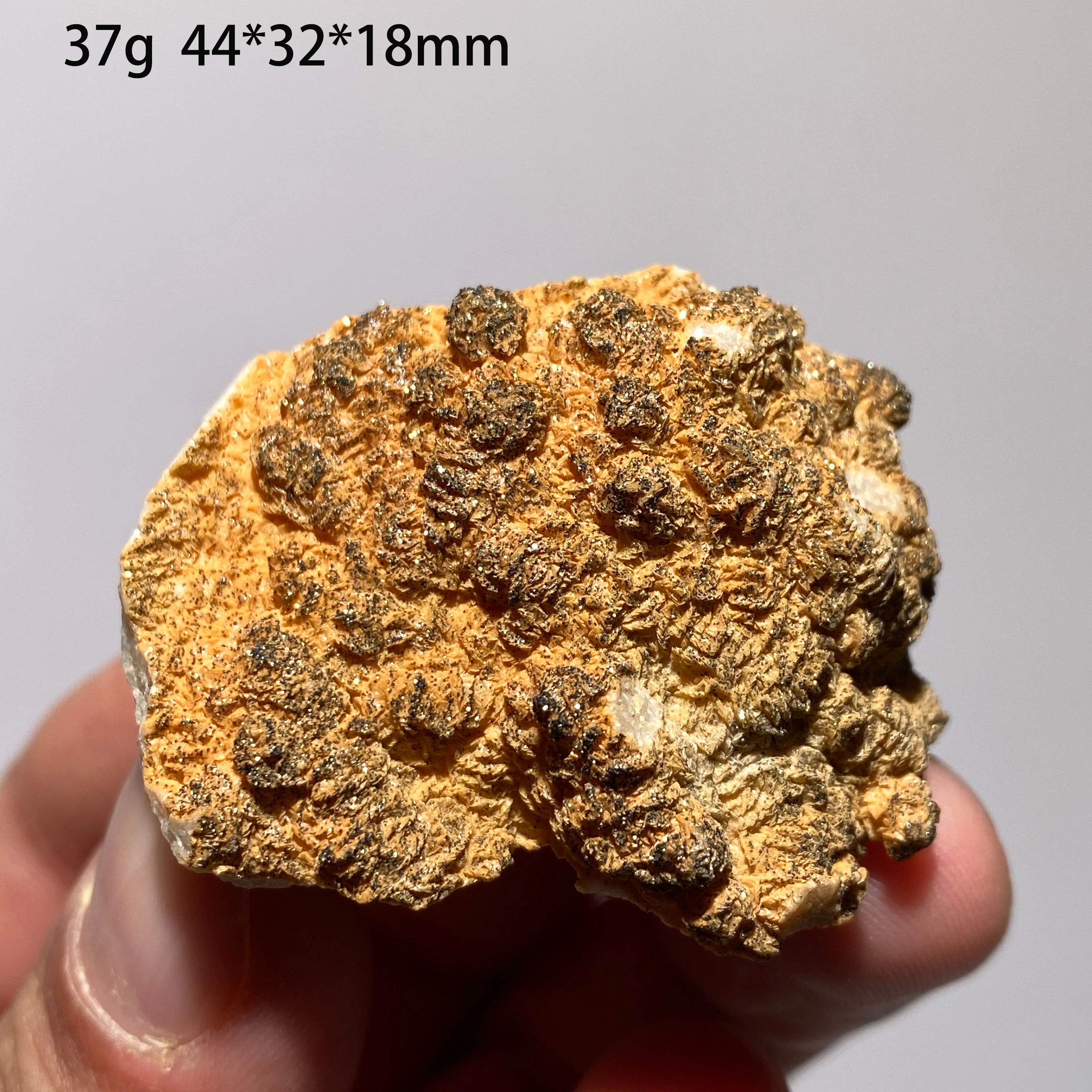 Natural Yellow Dolomite With Pyrite Mineral Specimen Stones And Crystals Healing Grystals Quartz Home