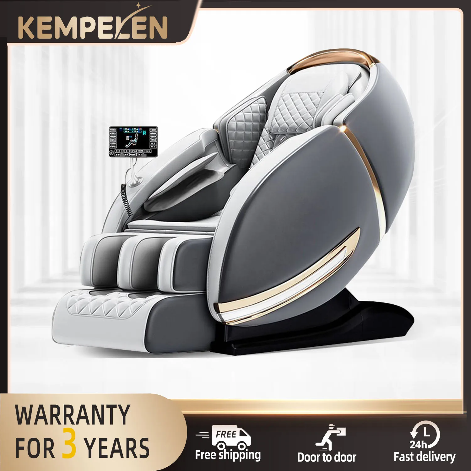 3 Year Warranty 4D SL Airbag Zero Gravity full body Massage Chair Home 3D Office Foot Roller Shiatsu Office Chair Massage Sofa