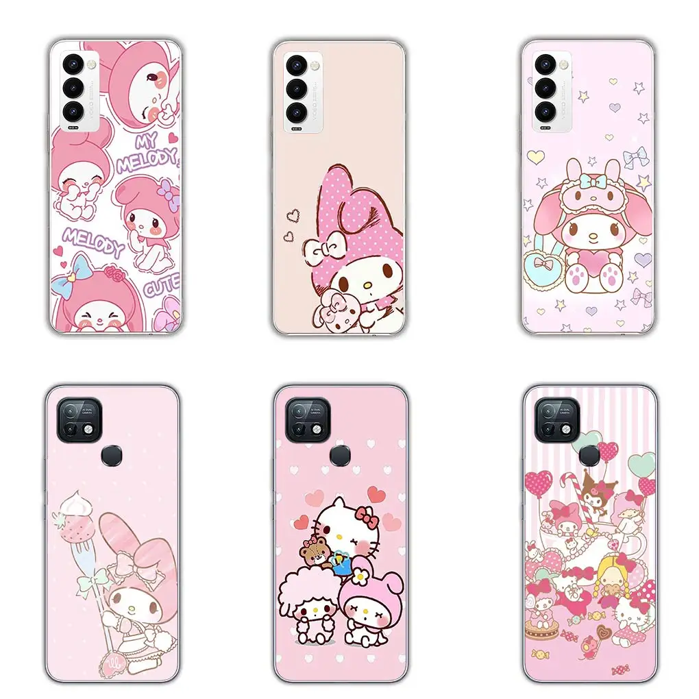 My Melody New High-End Cover Phone Case for Motorola Moto G13 G14 G53 G54 G62 G72 G82 G84 E13 E20 G42 G32 G23 G22 Flexible Coque