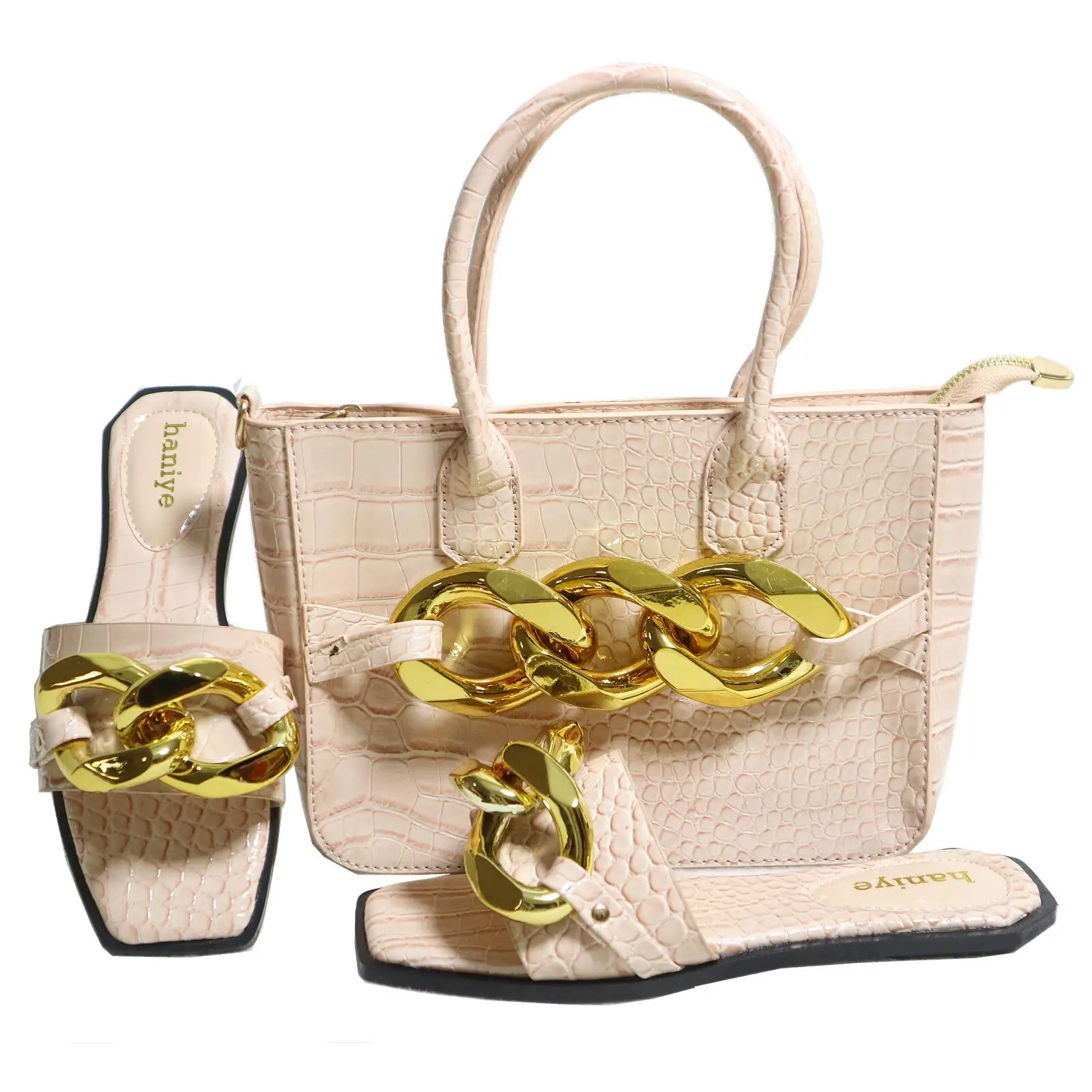 Doershow Italian Shoes and Bags To Match Shoes with Bag Set Decorated with Rhinestone Nigerian Women Wedding Shoes set!HKN1-12