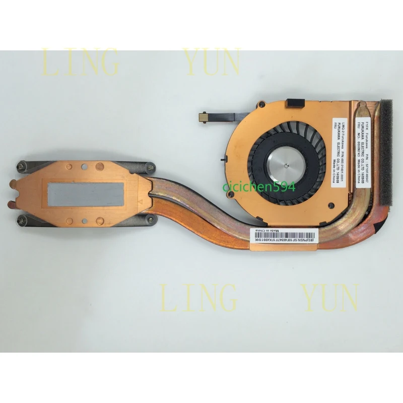 Z  FOR  Thinkpad x1 Carbon 3rd Gen CPU Fan With Heatsink SF10F46947 00HN743