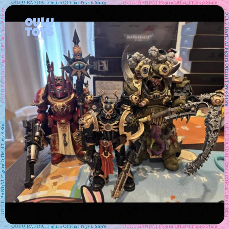 

JOYTOY Warhammer 40K Death Guard Deathshroud Terminators 3-Pack 1:18 Articulated Action Figure
