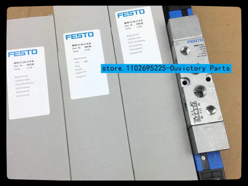 

MVH-5/3E-1/4-1/8-B 19139 30478 New original FESTO solenoid valve