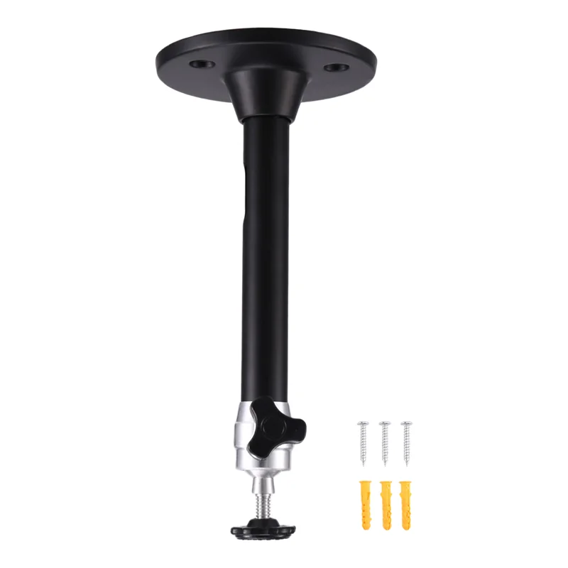 B49C Опорный кронштейн для проектора 360° °   Регулировка потолочного крепления вмещает вес до 5 кг, 18 см.