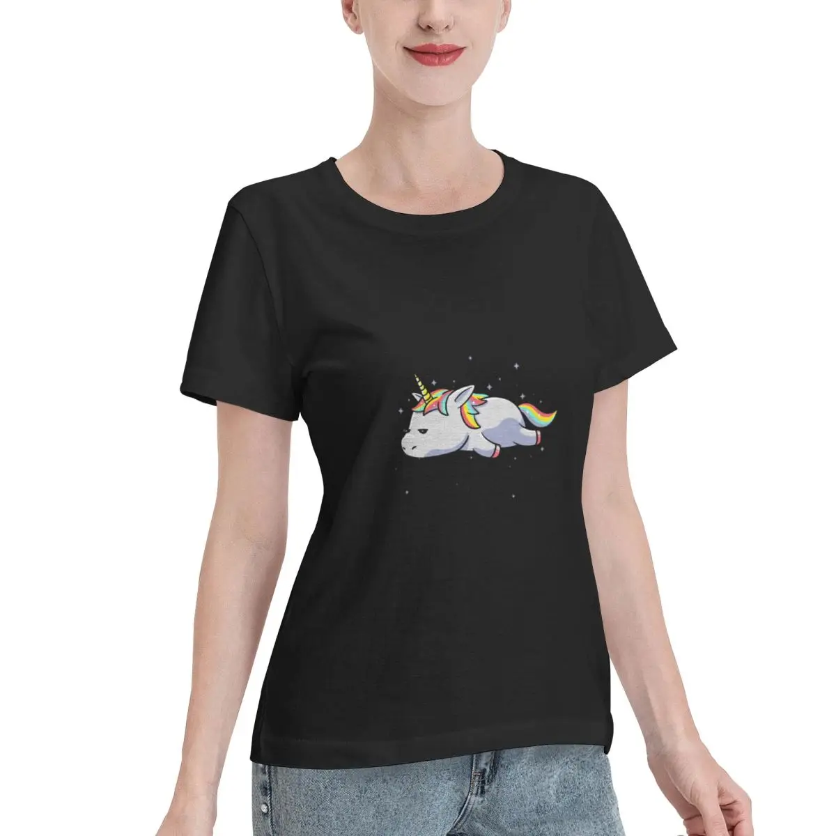 Easy To Pair I Just Need To Be Dramatic Lazy Unicorn Gift Women's T-shirt Party Slim Friendly Top