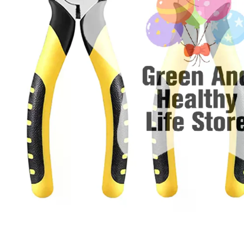 6 Inches Wire Pliers Sharp Large Opening Stripping Pliers Industrial Grade Labor-saving Household Electrician Pliers