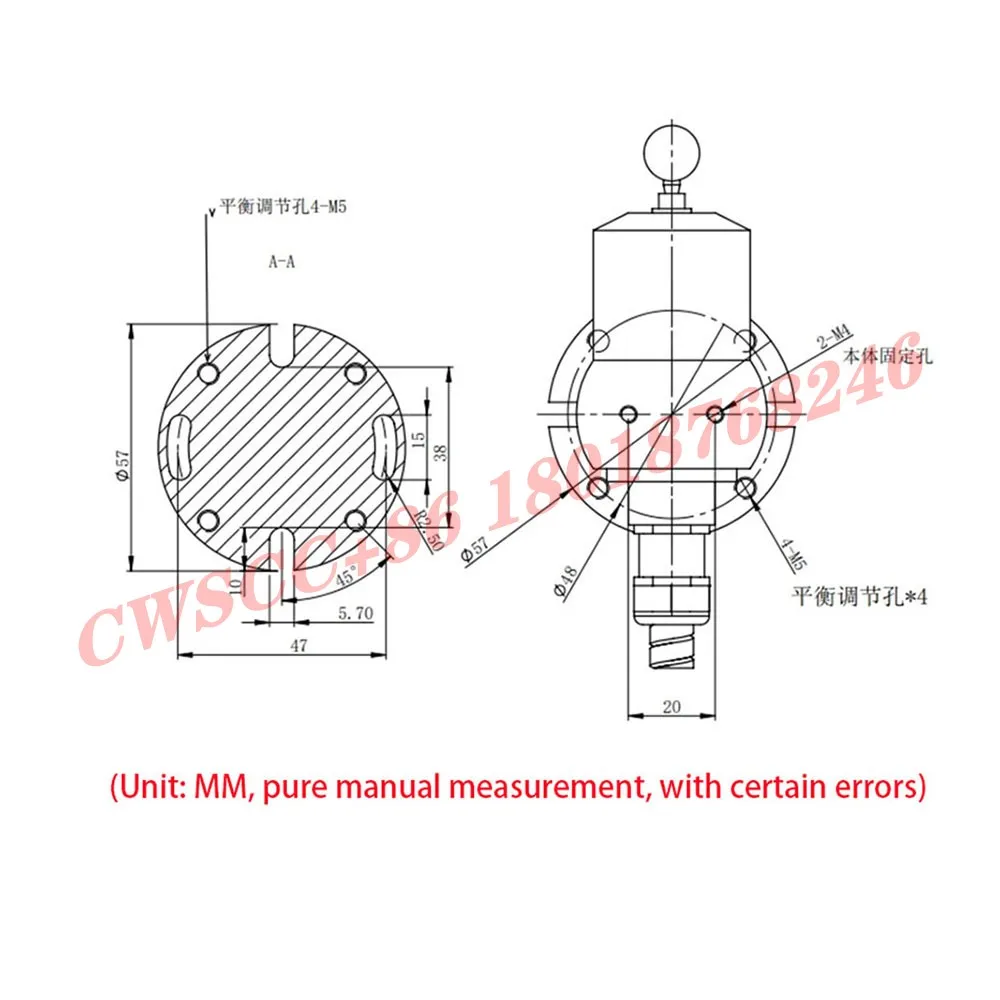 MS27R-3-1 Multi directional Automatic Tool Alignment Instrument CNC Machine Tool Breaking Detection Tool Measurement TS27R