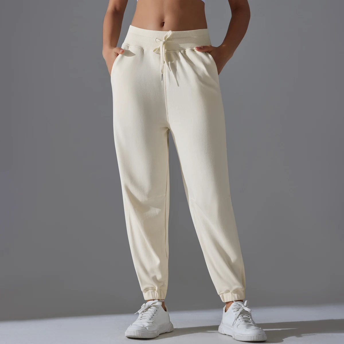Summer Sport SeWomen's Pants Soft Joggers Fitness Sweatpants Comfortable Trousers Womens Baggy Pants Woman Drawstring Four Seaso
