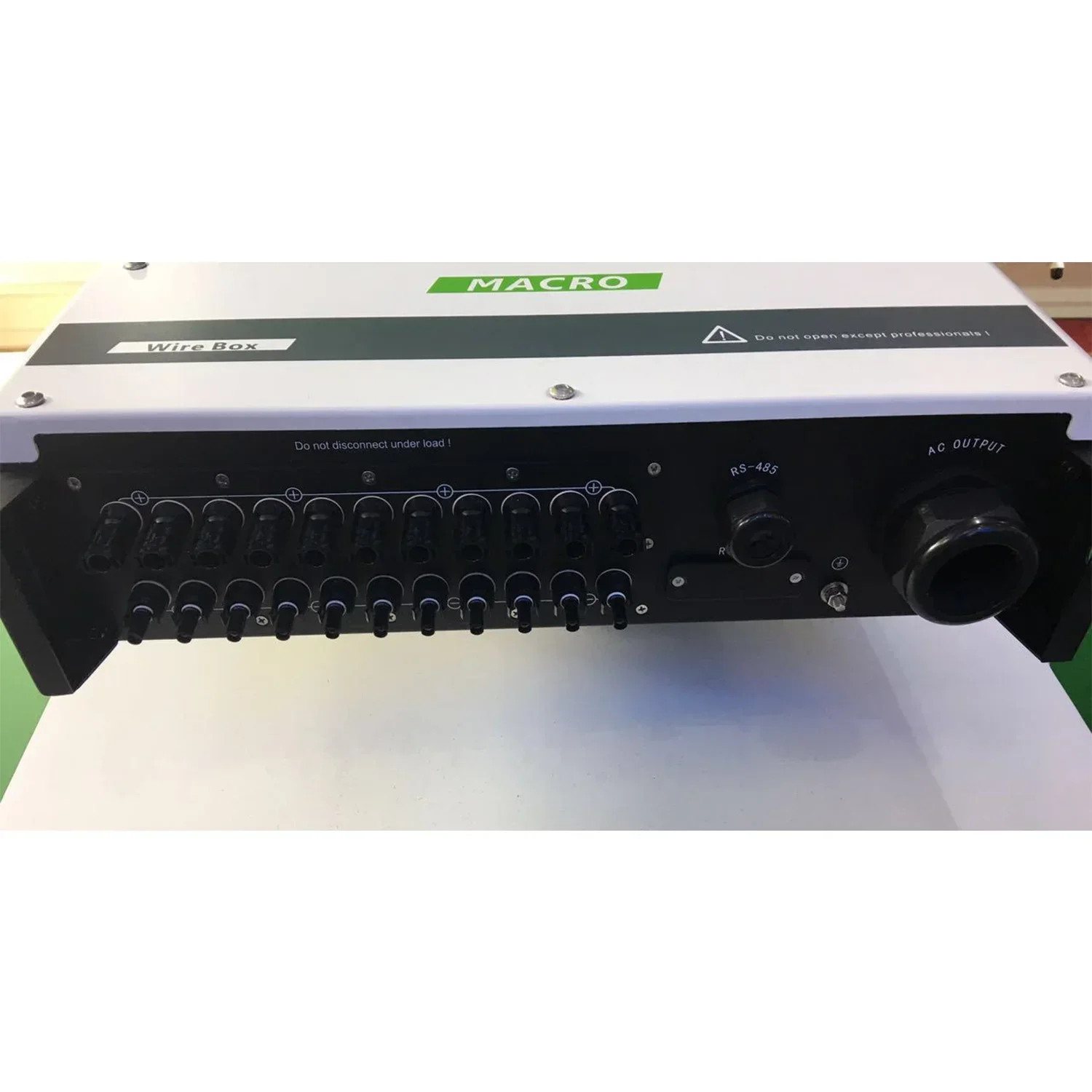 Инвертор Growatt 30 кВт на сетке Солнечная энергетическая система Инвертор Pv 50 кВт 60 кВт Инвертор солнечной энергии