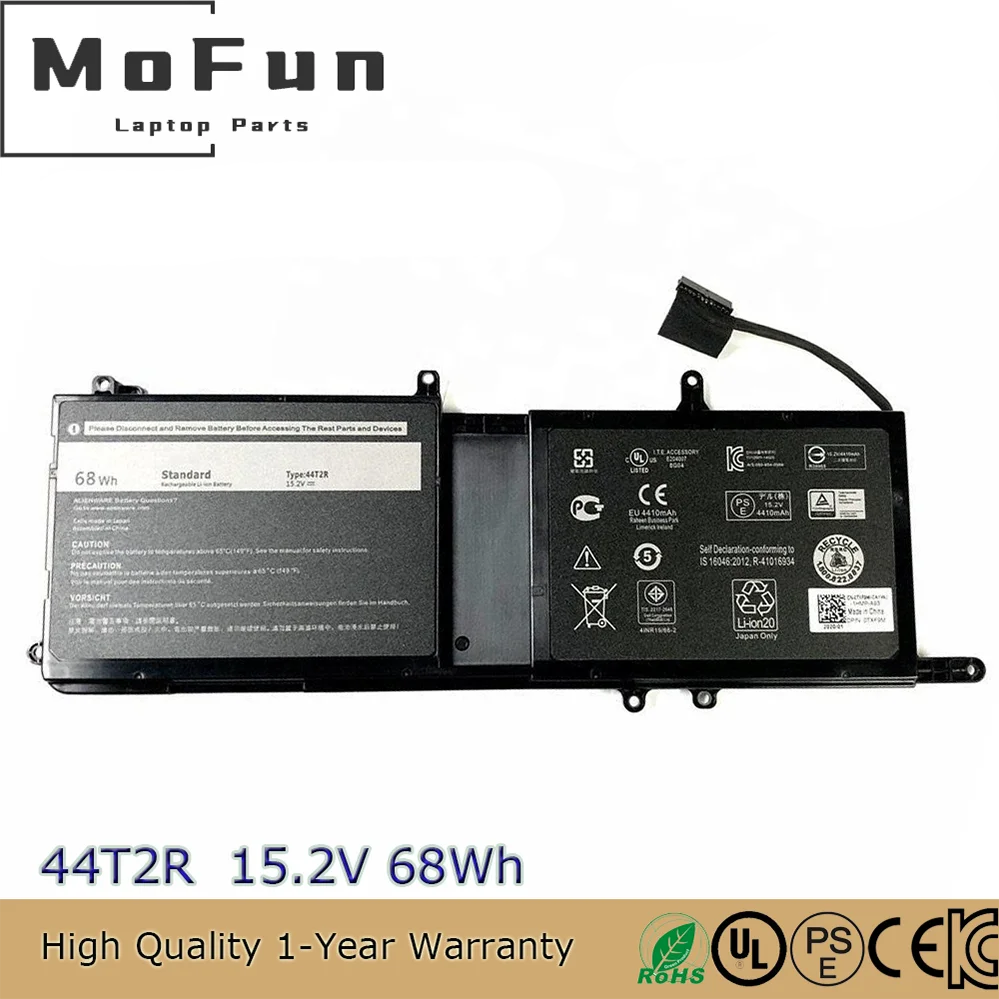New 44T2R Battery For Dell Alienware 15 R3 R4 17 R4 R5 Series HF25D 546FF