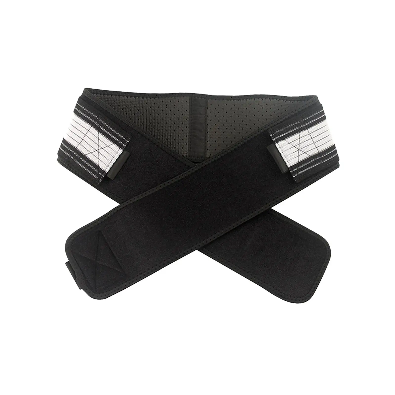 Adjustable SI Hip Belt Sacroiliac Support Brace Postpartum Stabilizing Elastic Neoprene Belt for Lower Back and Pelvis