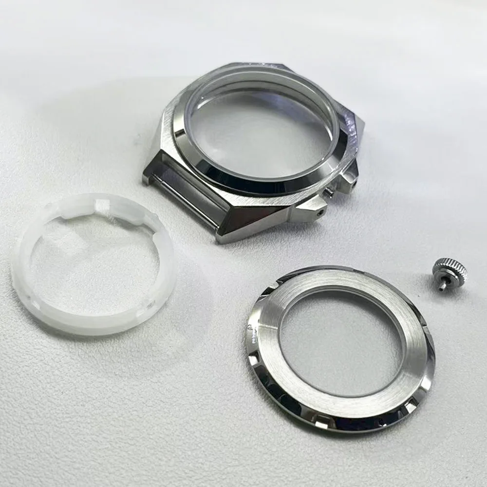 Stainless Steel 40mm Diameter Case And Dial Assembly, 32mm Combination Parts, Without Movement. Suitable Movements: Miotta 8215,