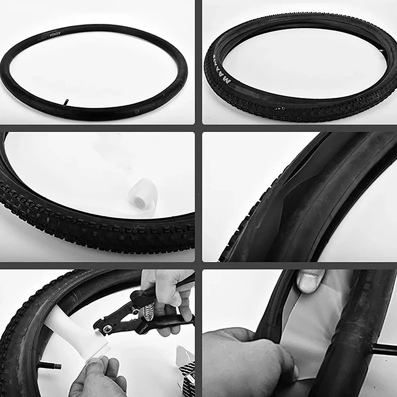 Road Mountain Bike Repair Stab Tape Pad Bicycle Puncture Proof Belt 26