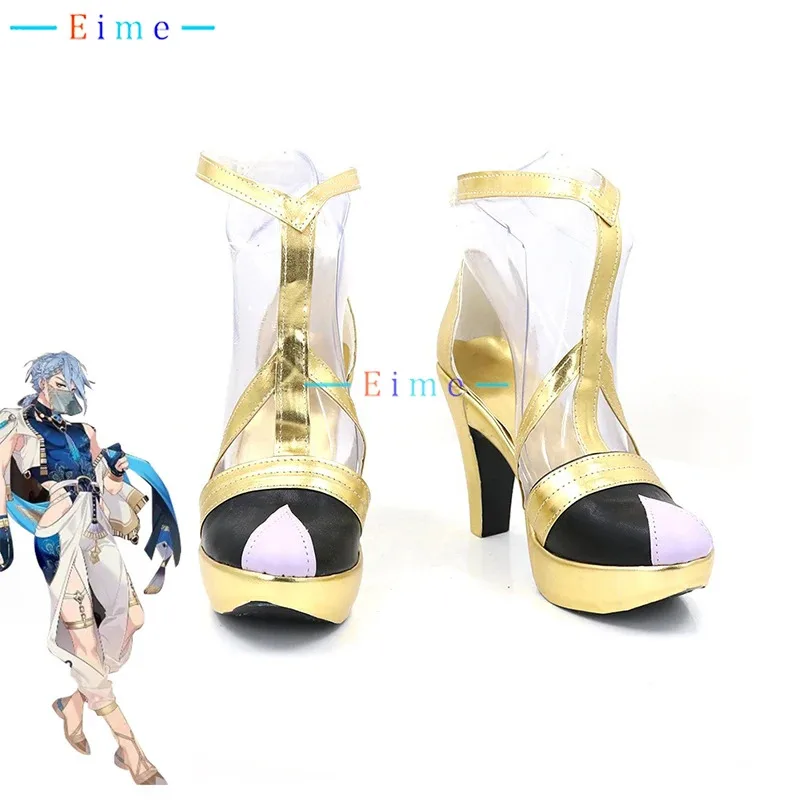 

Game Nu Carnival Edmond Cosplay Shoes PU Shoes Halloween Carnival Boots Cosplay Prop Custom Made