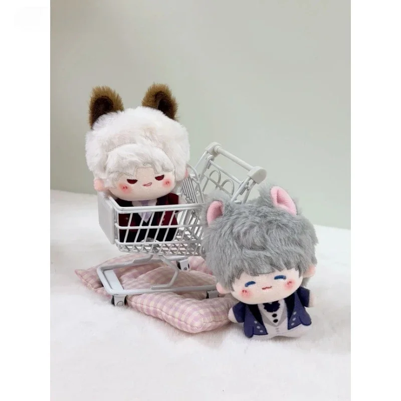 Anime Xavier Sylus Love and Deepspace Zayne Rafayel Katzenohr Cosplay Puppe Stofftiere Anhänger Puppe Fluffy Maumet Schlüsselanhänger 10 cm