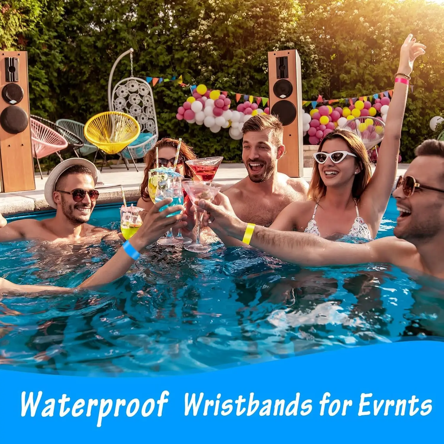 맞춤형 손목 밴드 종이 티켓 파티 밴드 이벤트용 개인 맞춤형 손목 밴드 찢김 방지 방수 타이벡 도본 팔찌