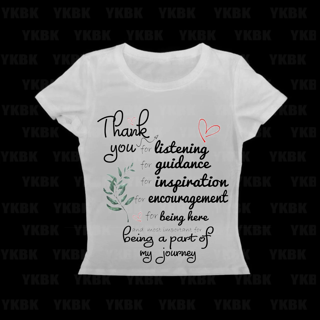 

Combed Compact T-Shirt Short Sleeve Letter Print Casual Comfortable Breathable tshirt for Spring Summer