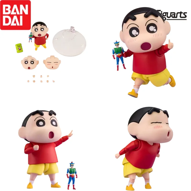 

In Stock Bandai Original S H Figuarts Crayon Shin Chan Nohara Shinsuke Action Figure Model Doll Brand New Boxed Anime Characters