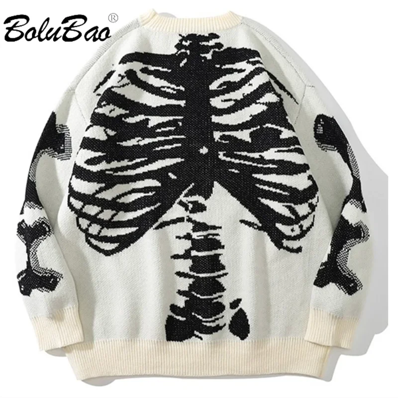 

BOLUBAO 2024 Outdoor Casual Sweater For Men Embroidered Fashion Top High Quality Design Hot Street Wear Sweater For Men