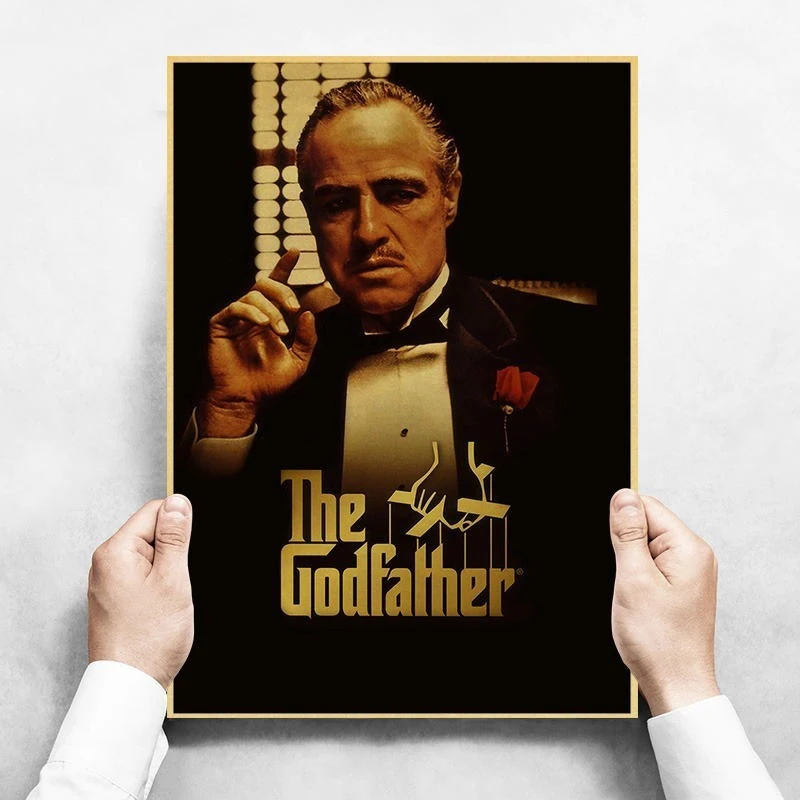 Hot Classic Canvas Painting FICTION Movie Posters The Office Friends TV Retro Home Wall Decor Poster Film Art Painting Pictures