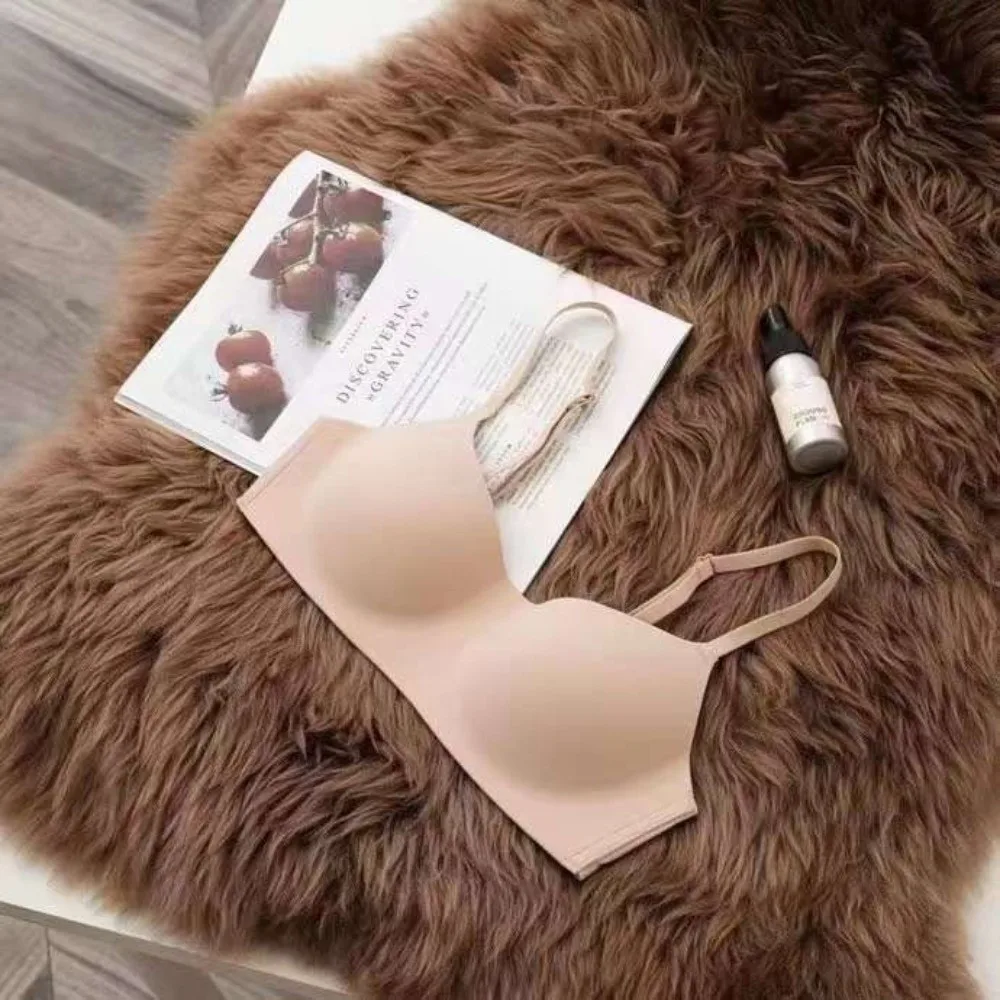 Soft Comfort Wireless Bra Thin Cup Elastic Material Push Up Bra Breathable Fabric Supportive Structure Seamless Bra view 5
