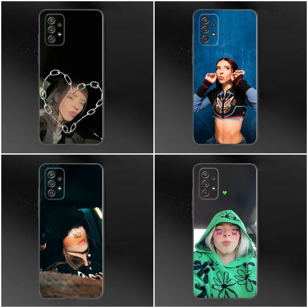 Rapper Young M-Miko Phone Case For Samsung S24,S23,S22,S21,S20,S10,S10E,S9 Plus FE Note 20 Ultra 10,9 Plus Black