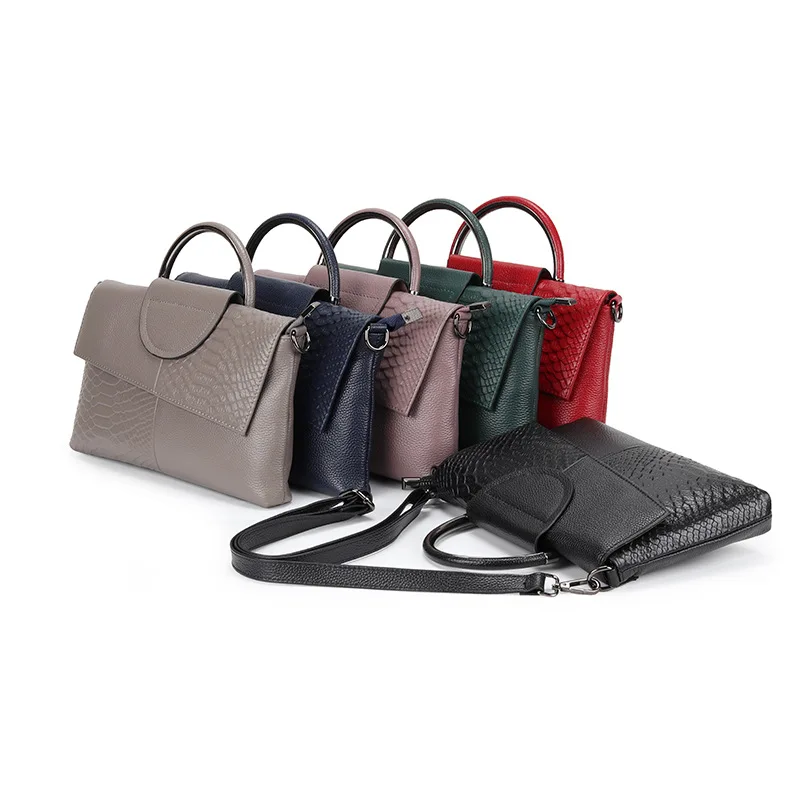 Clutch for Female Messenger Bag Genuine Leather Ladies Handbag Small Crocodile Women Envelope Clutches Crossbody Shoulder Bag