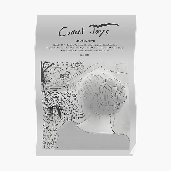 Current Joys Me Oh My Mirror 2015 Mu  Poster Print Room Funny Decor Mural Vintage Home Art Modern Wall Painting No Frame