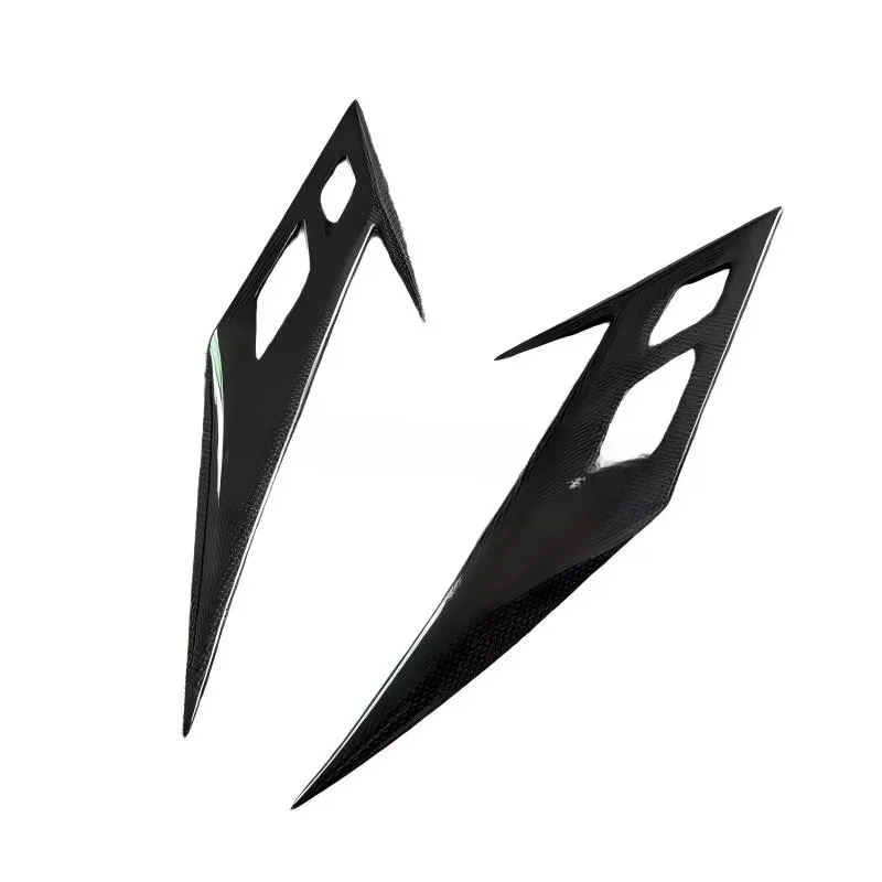 High Quality Suitable for Ferrari F8 Modification Dry Carbon Fiber Headlight Vent Carbon Fiber Side Vent Carbon Fiber Wind Blade