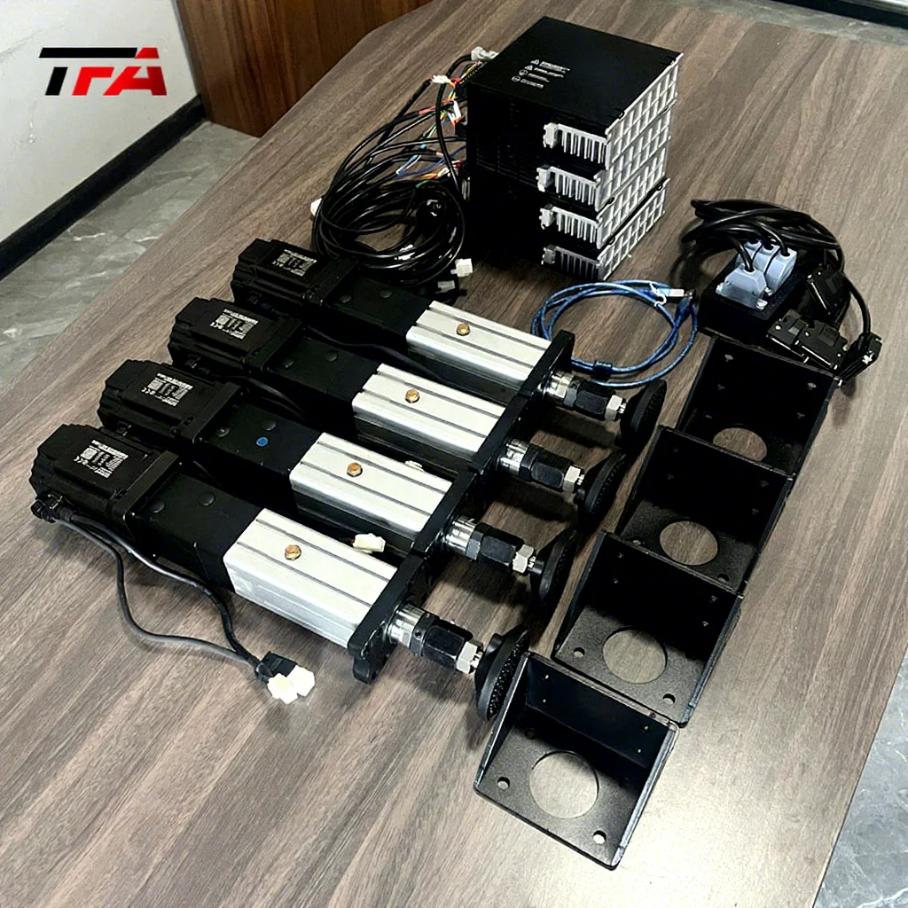 Aluminum 4DOF Motion Simulator Cockpit Virtual Reality Racing Rig With Seat Platform For Drift Games Virtual Reality Experience