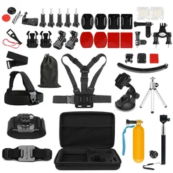 Action camera Universal Action Camera Accessory for GoPro Hero 9 8 7 6 5 Black for Xiaomi Yi Lite 4K+ for Sjcam for Eken H9