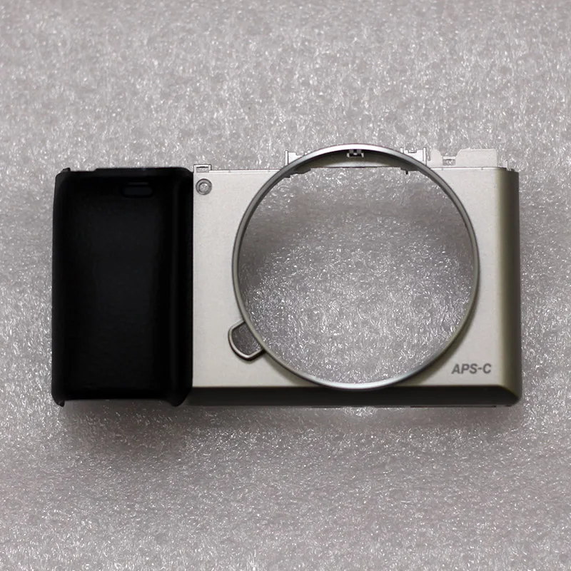 Penutup Depan ASSY dengan Pegangan Karet Perbaikan Bagian untuk Sony ILCE-6000 A6000 Kamera