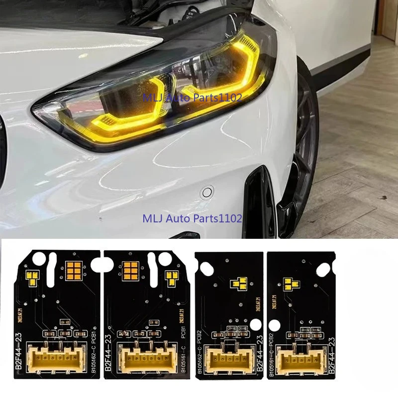 

New 63119448115 63119448116 LED Headlight Daylight Led Chips For BMW F40 F44 Gran Coupe 218i M235iX CSL Lemon Yellow