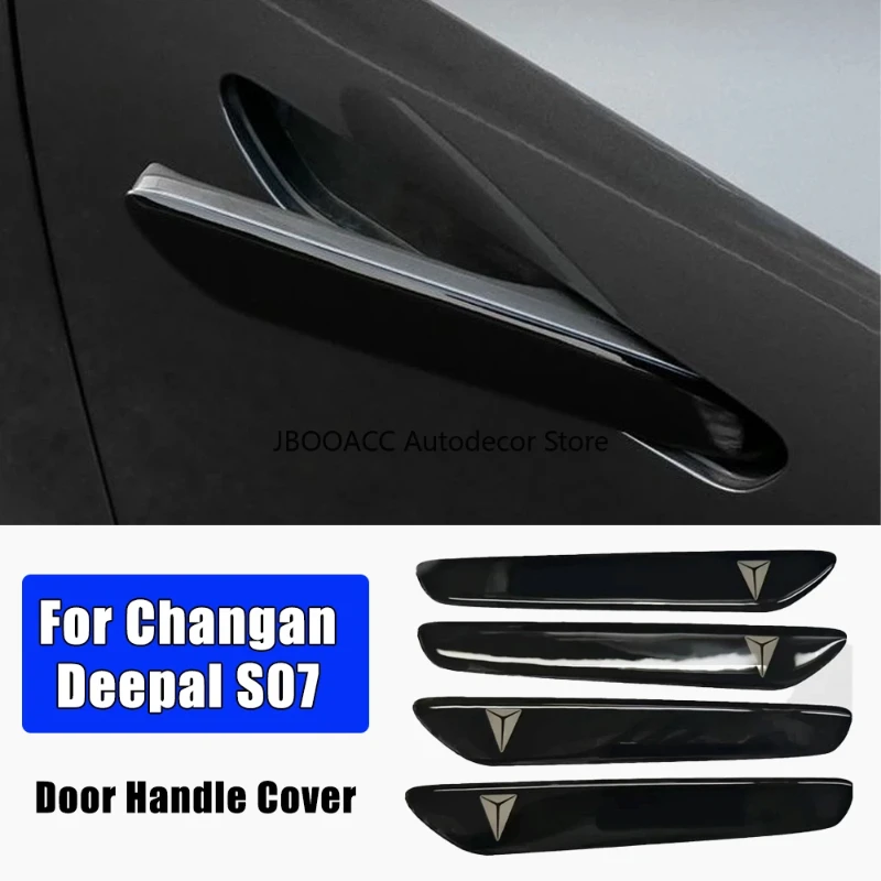 

For Changan Deepal S07 SL03 Car Door Handle Cover Trim Car Door Handle Protector Sticker Premium Decoration Exterior Accessories