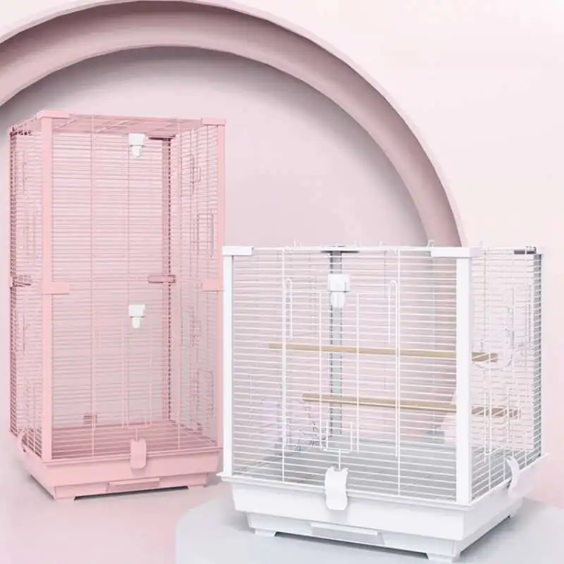 

Pigeon Metal Bird Cage Cockatiel Accessories Canari Bird Cage Feeder Outdoor Parrot Stand Gabbia Per Uccelli Furnitures YN50BC