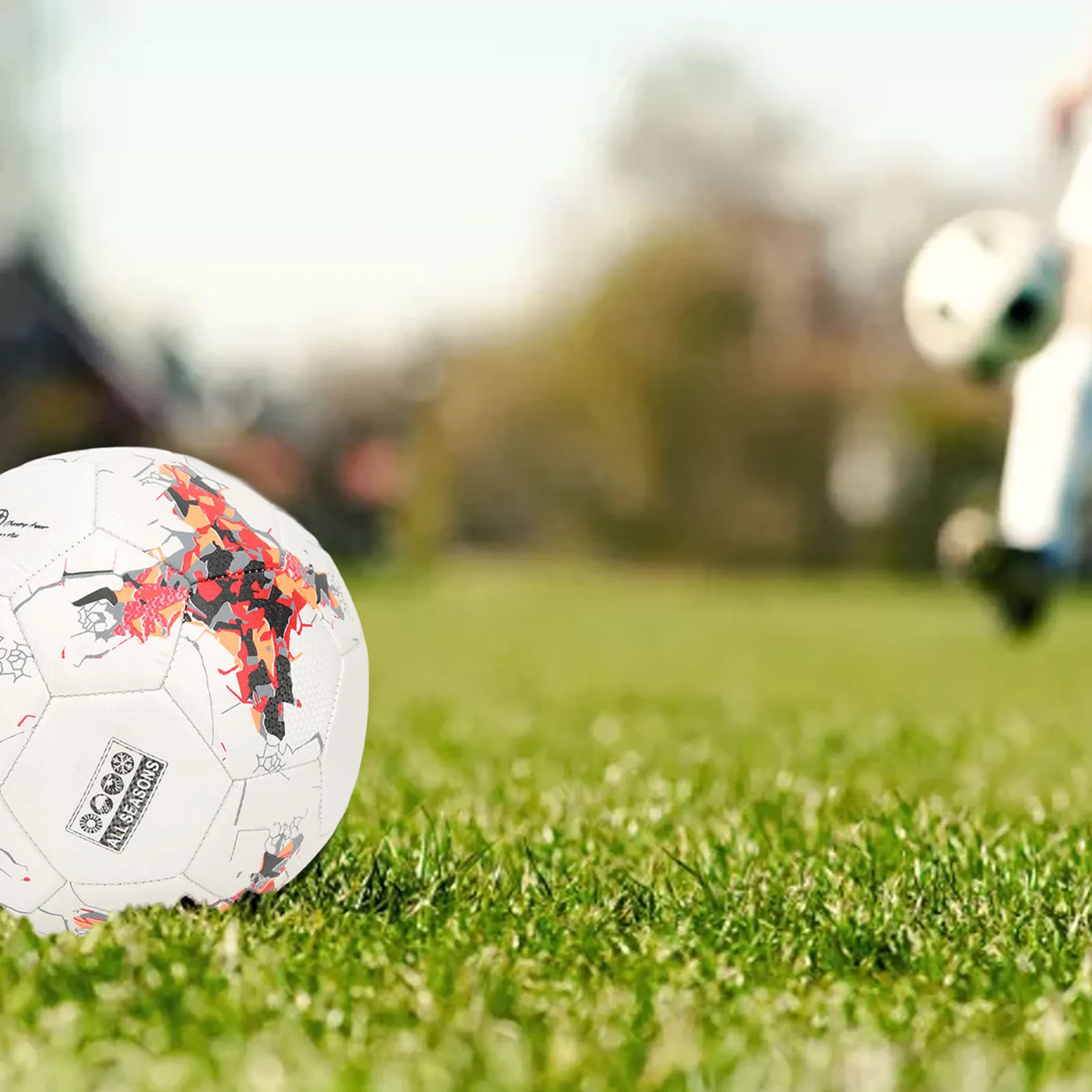 

Футбольные мячи, размер 5, двухслойные взрывозащищенные тренировочные матчи, устойчивый к футболу, обучающий мяч, спортивные принадлежности