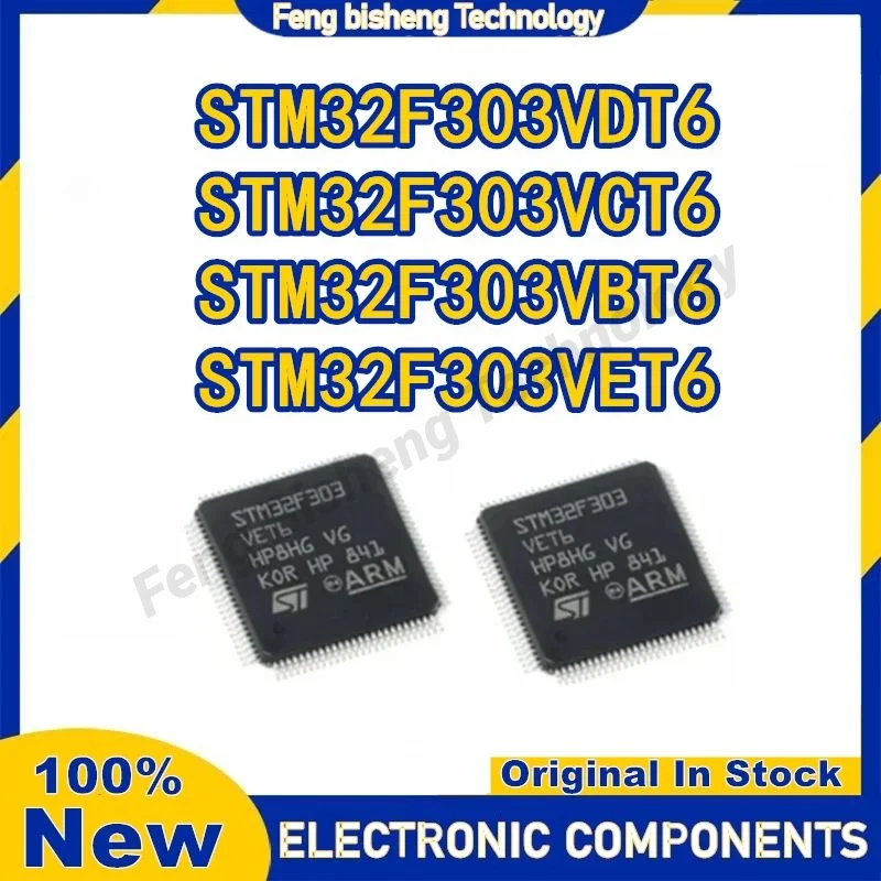 

STM32F303VBT6 STM32F303VCT6 STM32F303VDT6 STM32F303VET6 IC Chip 100% New Original in stock