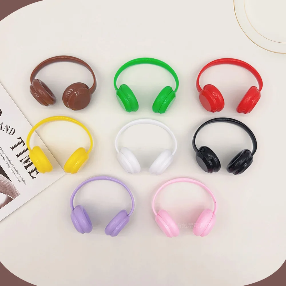 Juguetes decorativos para auriculares Raab, set de zapatos y auriculares geniales para muñecas con accesorios de vestir. Accesorios para muñecas Barbie