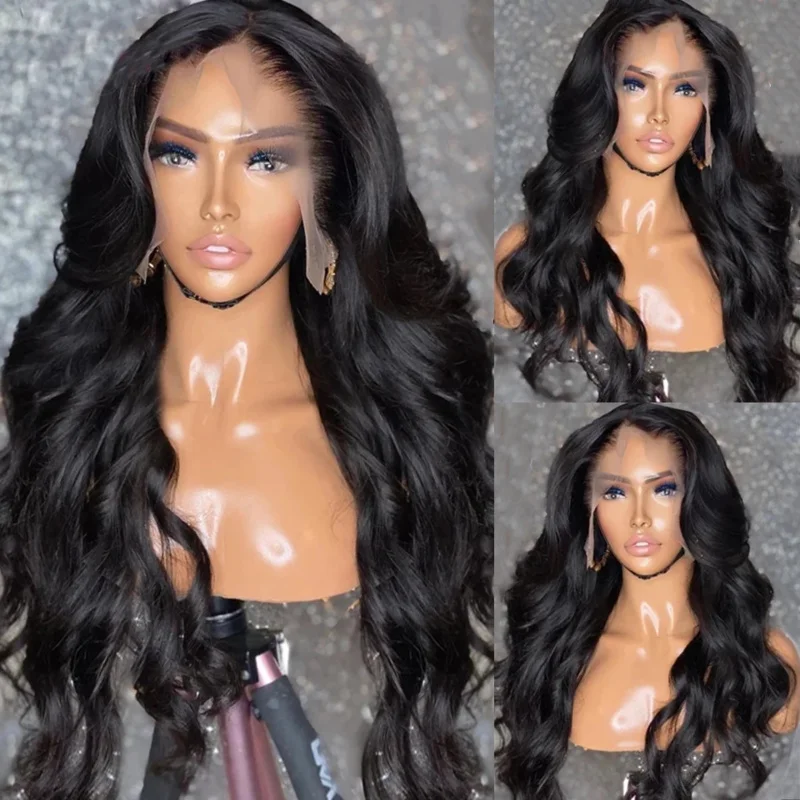 30 Inch 13x4 Lace Front Wig Body Wave Human Hair Wig Brazilian Loose Wet And Wavy Lace Frontal Wig For Women Preplucked Lace Wig